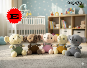 1 Pc Elephant SoftToy - ACD6-18 photo 1