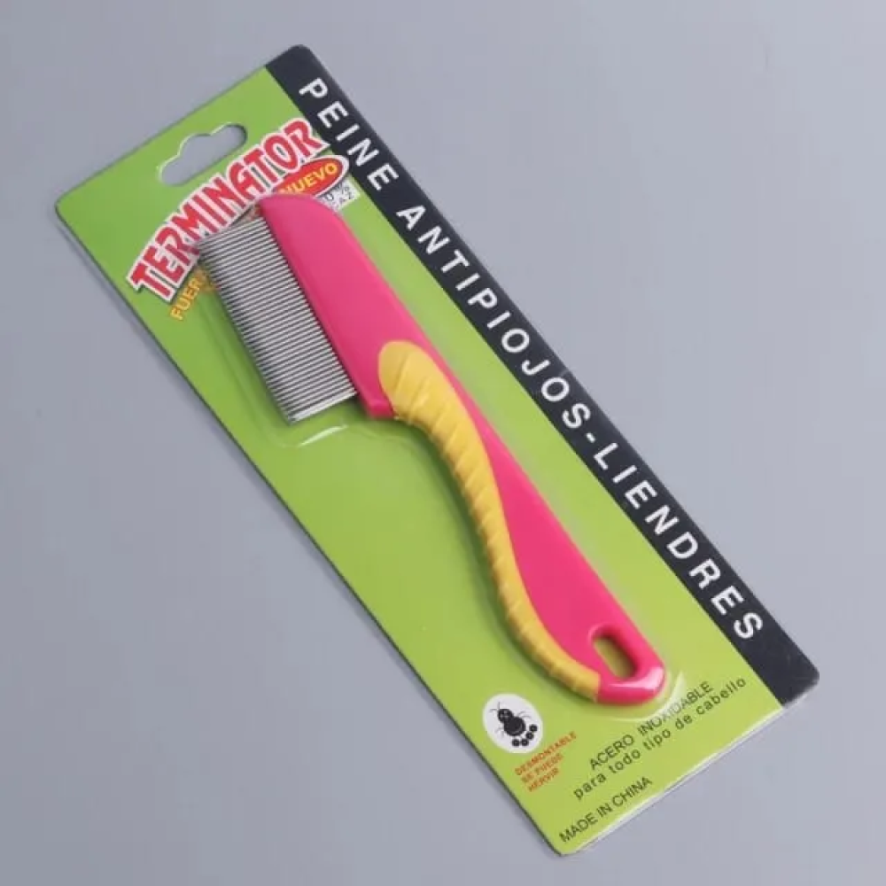 Terminator - Lice Comb With Handle
