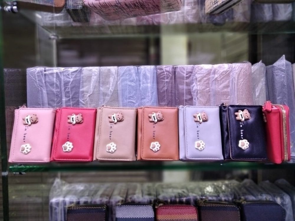 Cute Bear Trifold Wallet