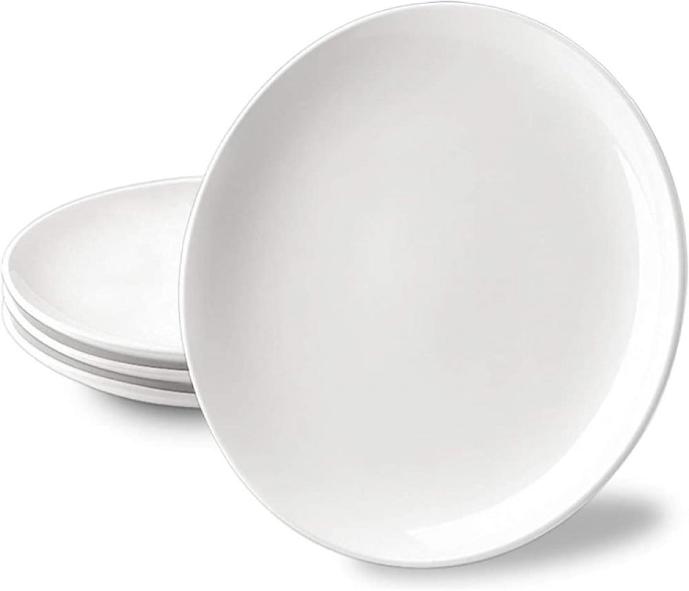 9 Inch Ceramic Plate - White