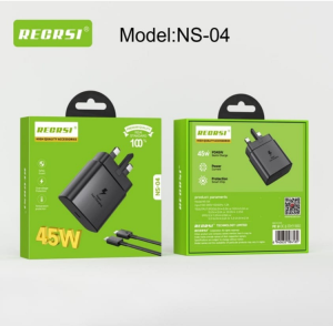 Recrsi Model NS-04 45W Dock Type-C to Type-C Cable photo 1