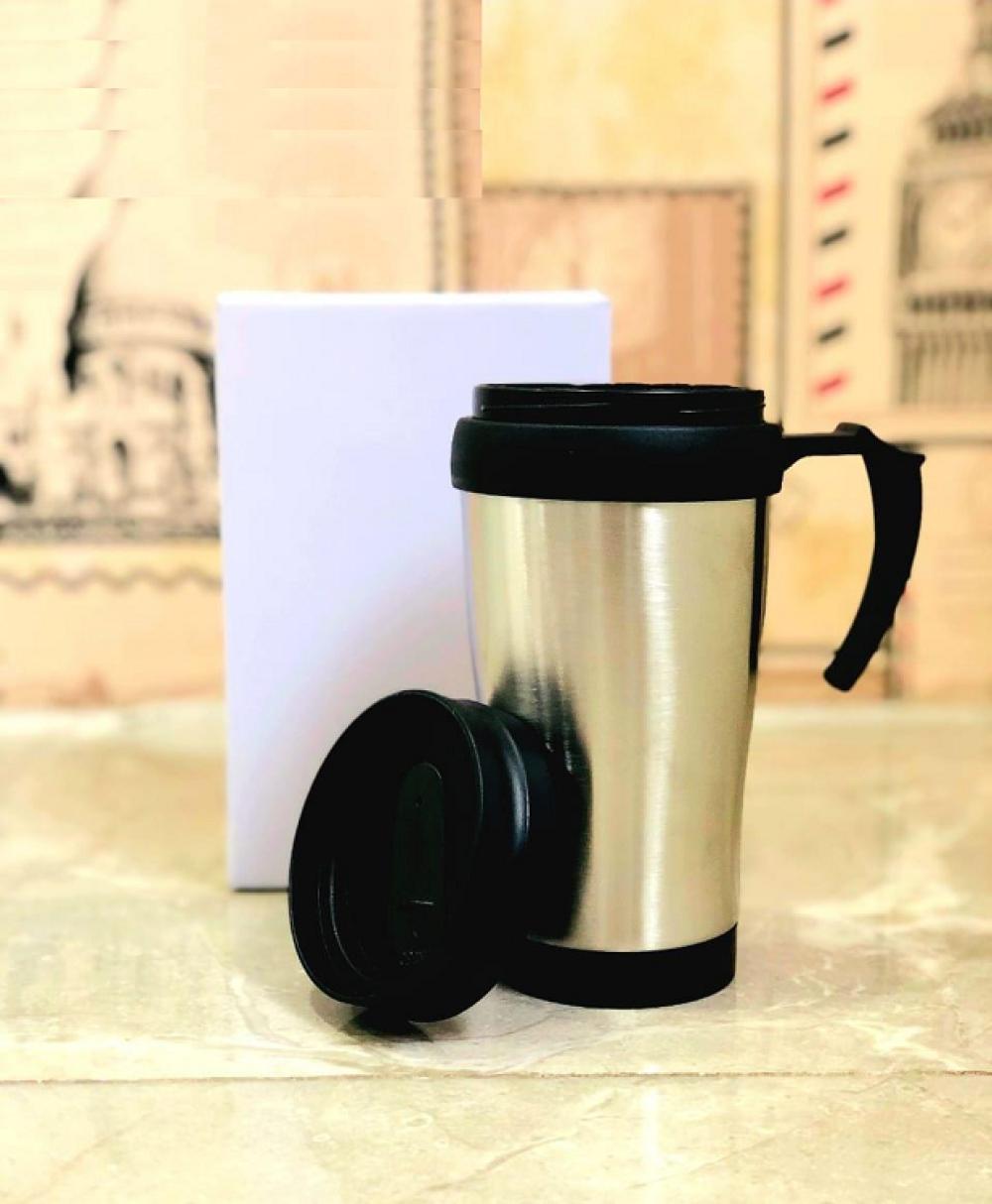 Silver Travel Mug - Large