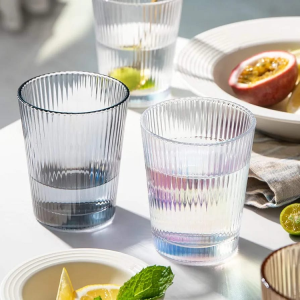 Stripe Design Plastic Cup - 338-25 photo 1