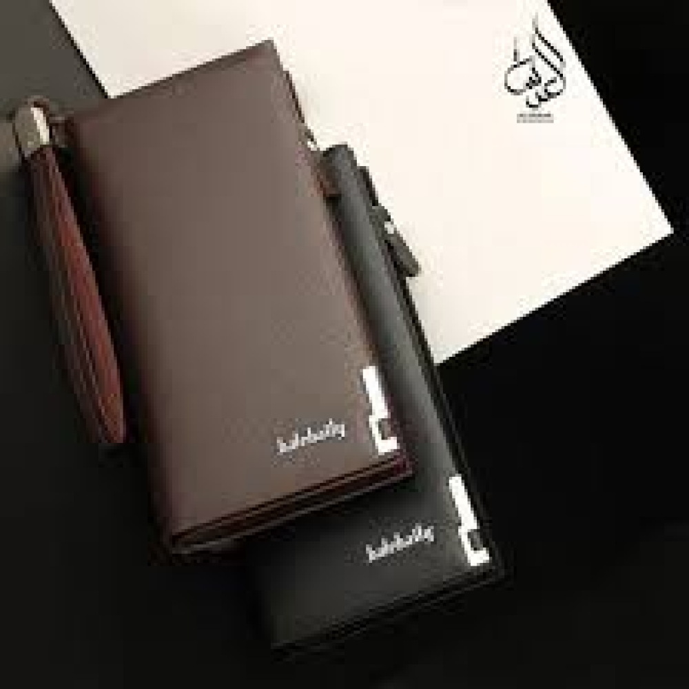 Baellerry Leather Long Wallet New
