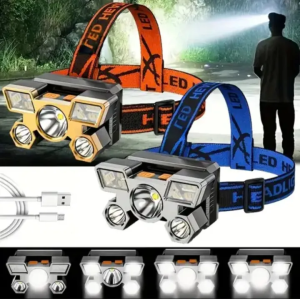 5 Led Rechargeable Headlamp photo 1