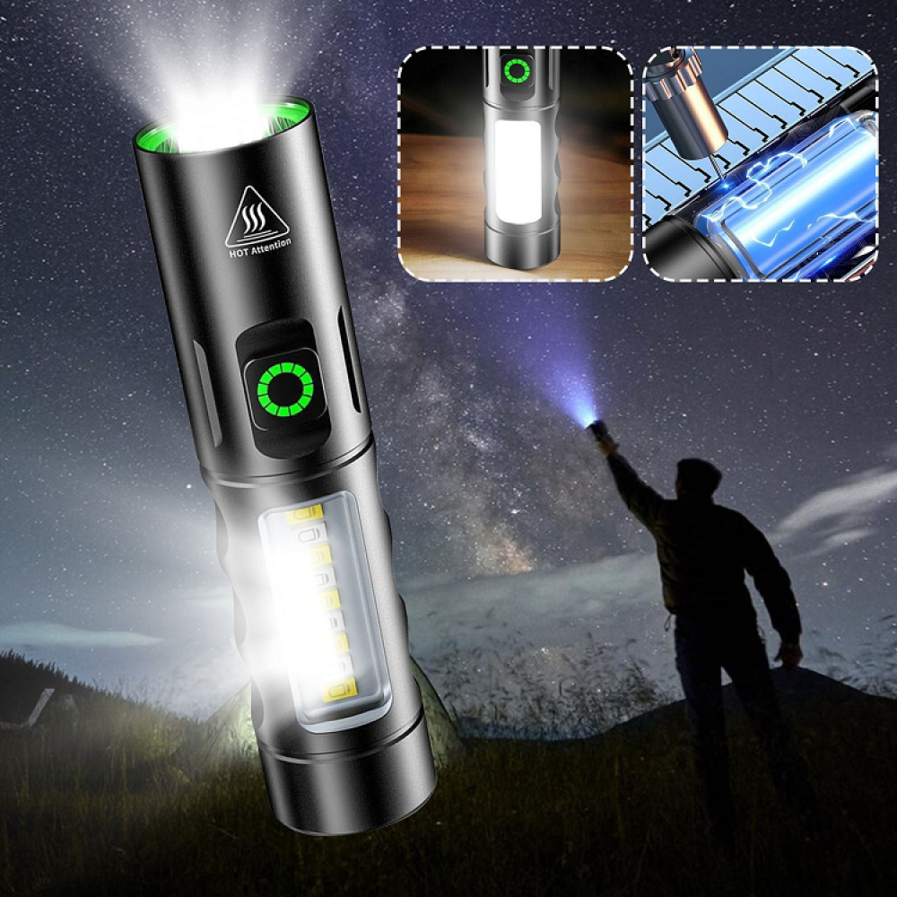 AIC Mini Rechargeable Flashlight