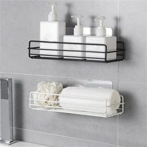 Self Adhesive Metal Bathroom Rack photo 1