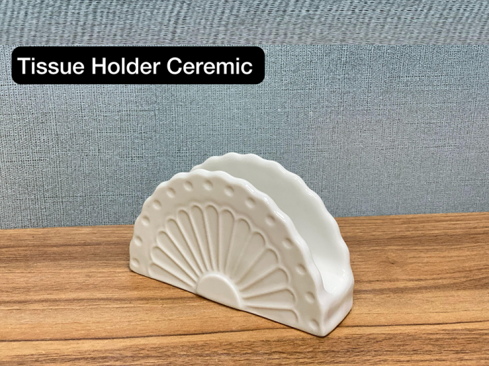 Ceramic Tissue Holder - 578-13