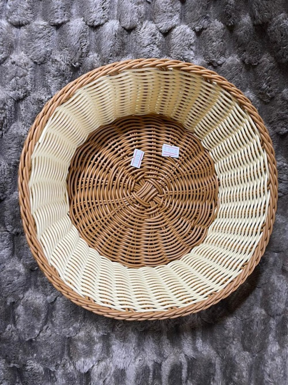 Bamboo Basket Round M
