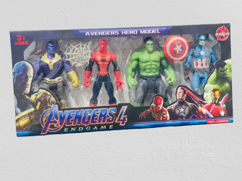 4 Pcs Endgame Hero Toy Set (P06746)