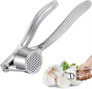 Stainless Steel Garlic Press photo 1