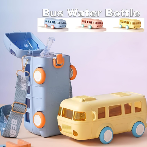 Bus Shaped Kids Water Bottle - 500ml photo 1