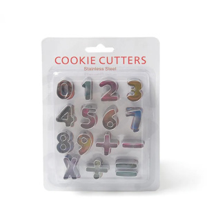 15 Pcs Stainless Steel Number Cookie Cutter photo 1