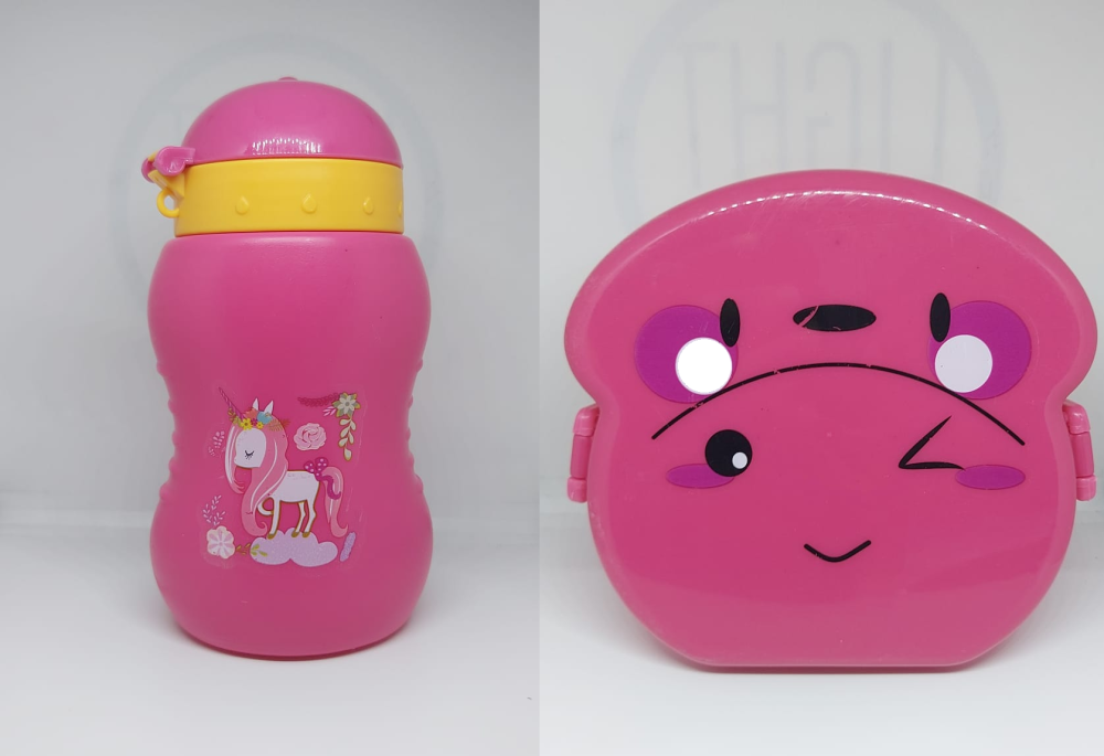 Water Bottle With Lunch Box