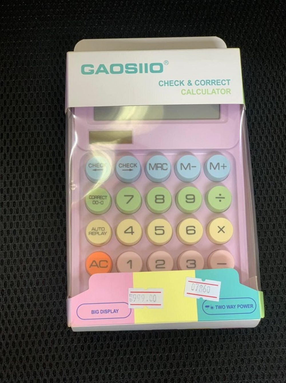Gasiio CT-2809C Calculator - Multi Color