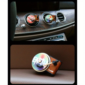 Vintage Record Player Style Car Air Freshener photo 1