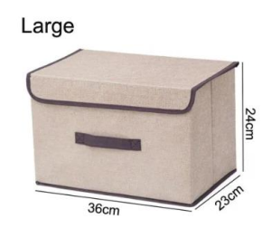 Cloth Organizer With Lid photo 1
