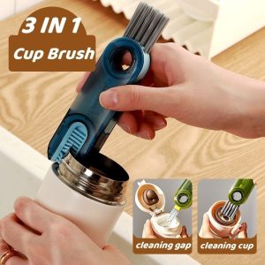 U Shaped 3 In 1 Cup Cleaning Brush photo 1