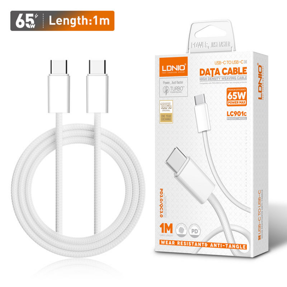 LDNIO LC901 Type-C To Type-C