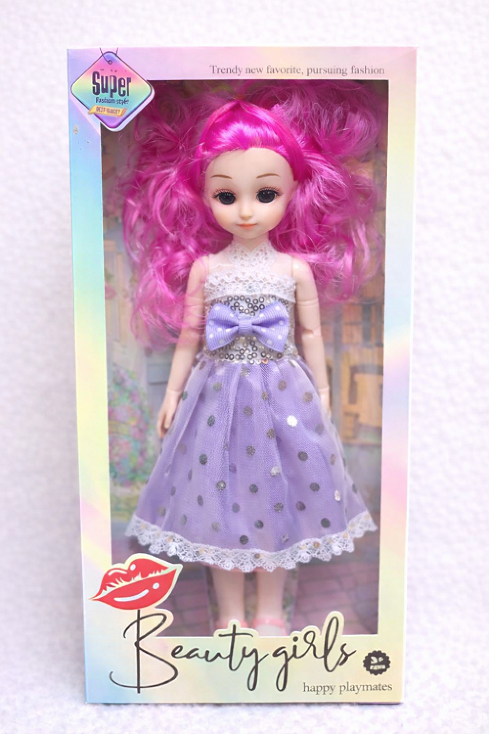 Rosy Sparkle Beauty Doll 