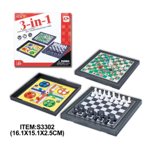 3 in 1 Magnetic Board Game photo 1