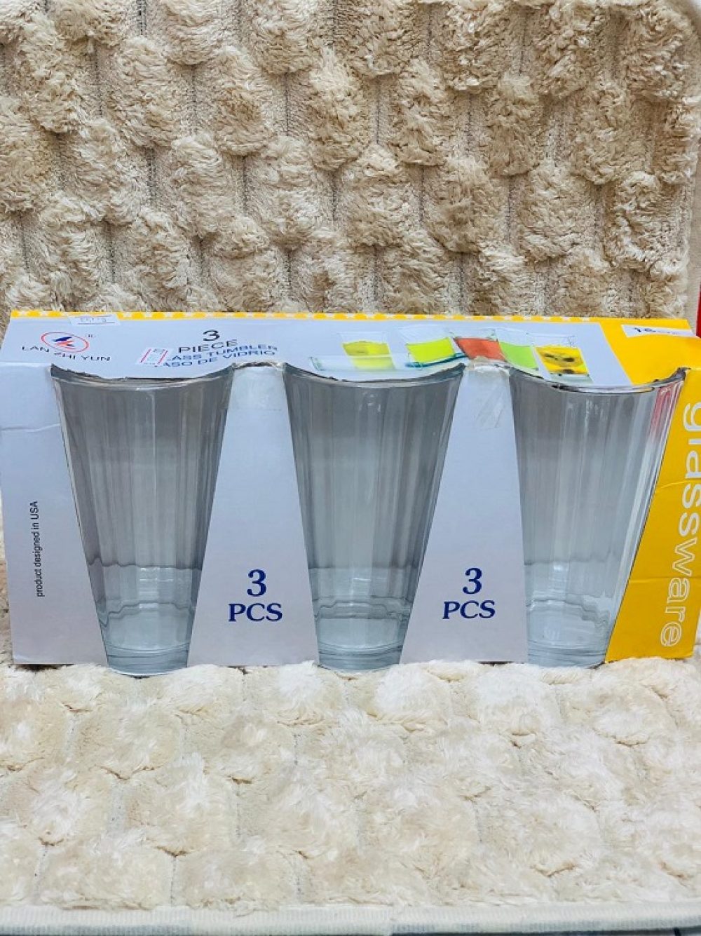 3 Pcs Water Glass