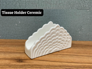 Ceramic Tissue Holder - 578-14 photo 1