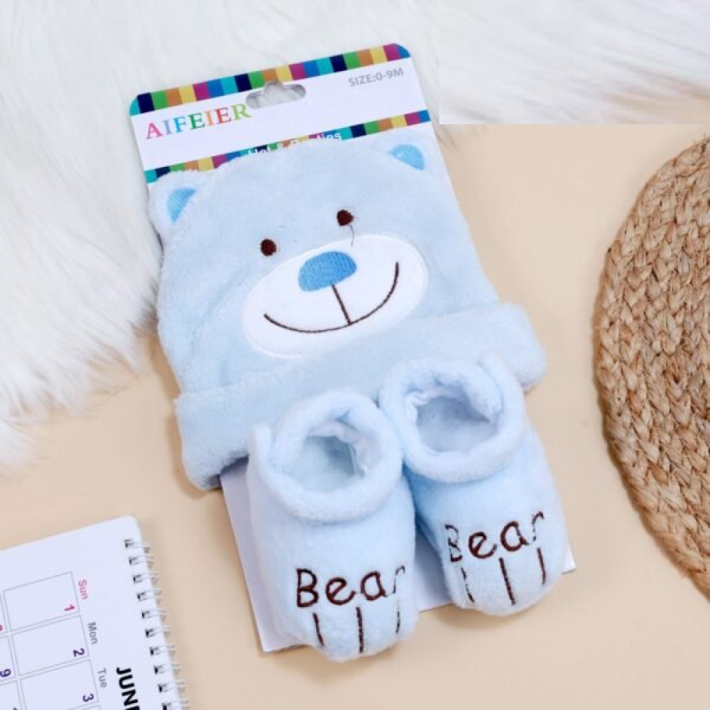Dream Baby hat and booties