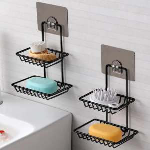 2 Layer Steel Soap Rack photo 1