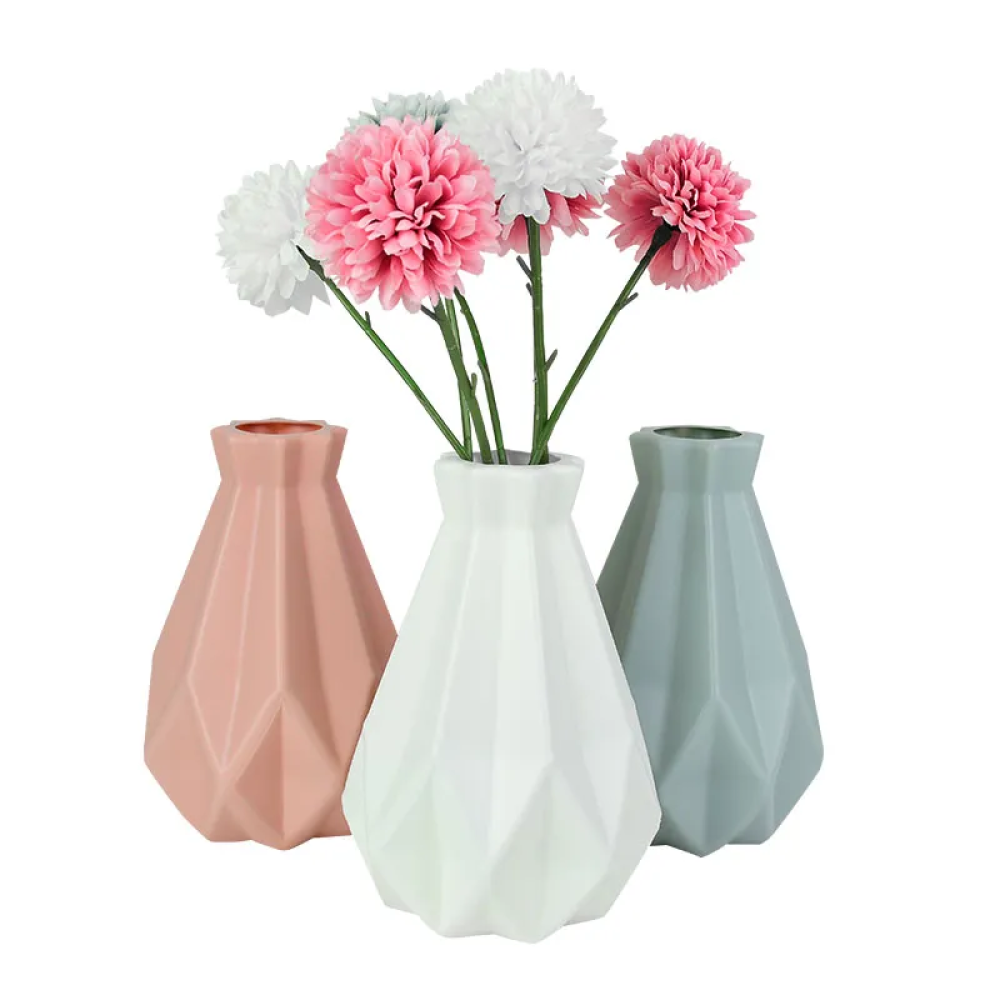 Plastic Modern Flower Vase