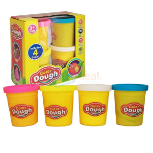 Color Dough 4 Bottle Clay photo 1
