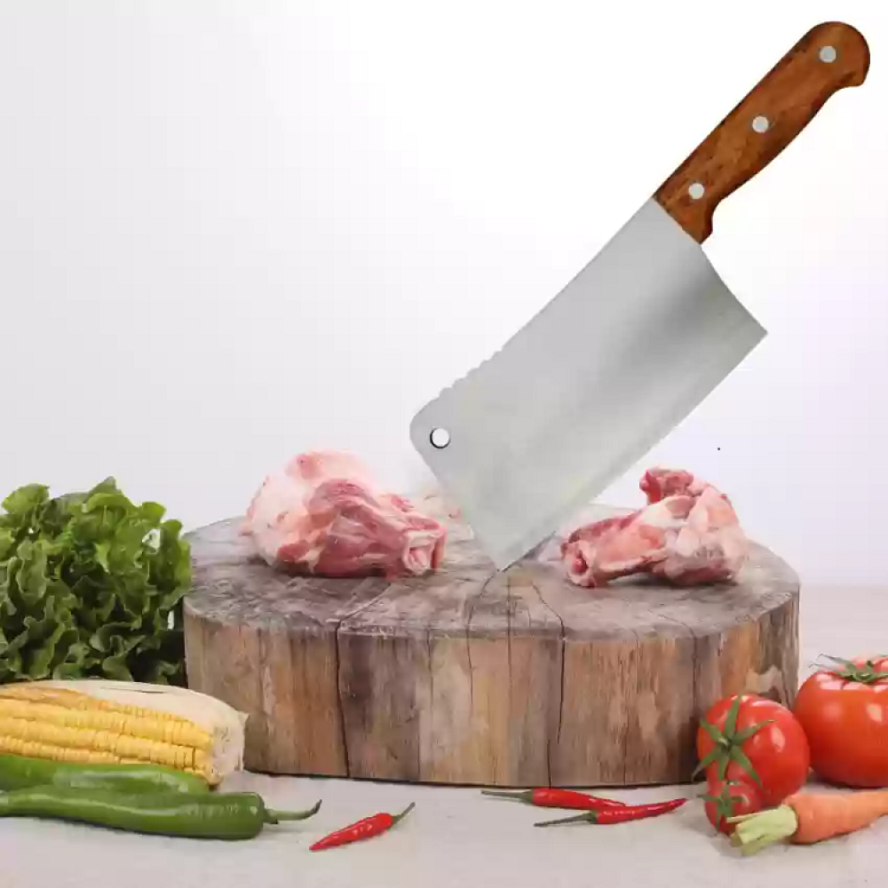 Stainless Steel Butcher Knife