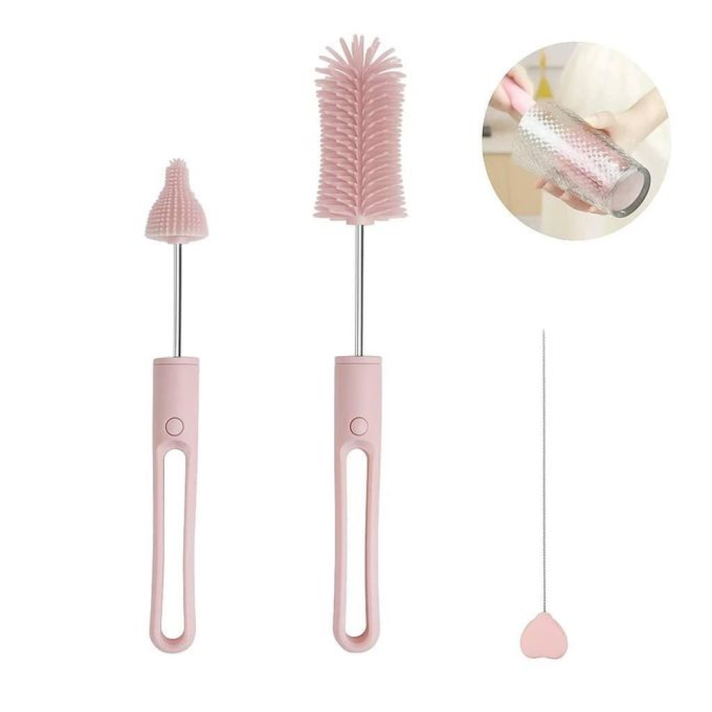 3 in 1 Silicone Baby Bottle Cleaning Brush