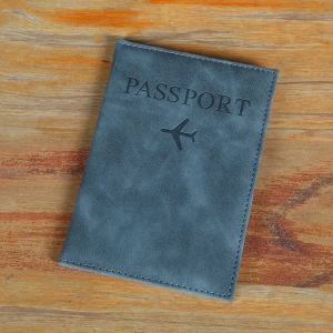 PU Leather Passport Holder - 600-10 photo 1