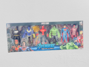 6 Pcs SuperHero Set - Justice League photo 1