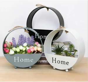 Round Shape Artifical Flower Vase photo 1
