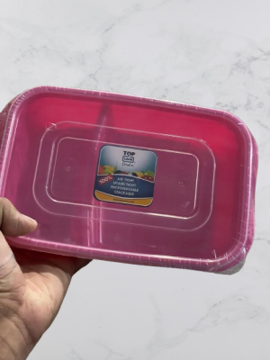 2 Grid Airtight Lunch Box - CR 9001 photo 1