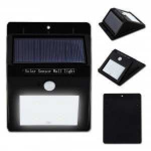 Solar Powered 20 LED Wall Light photo 1
