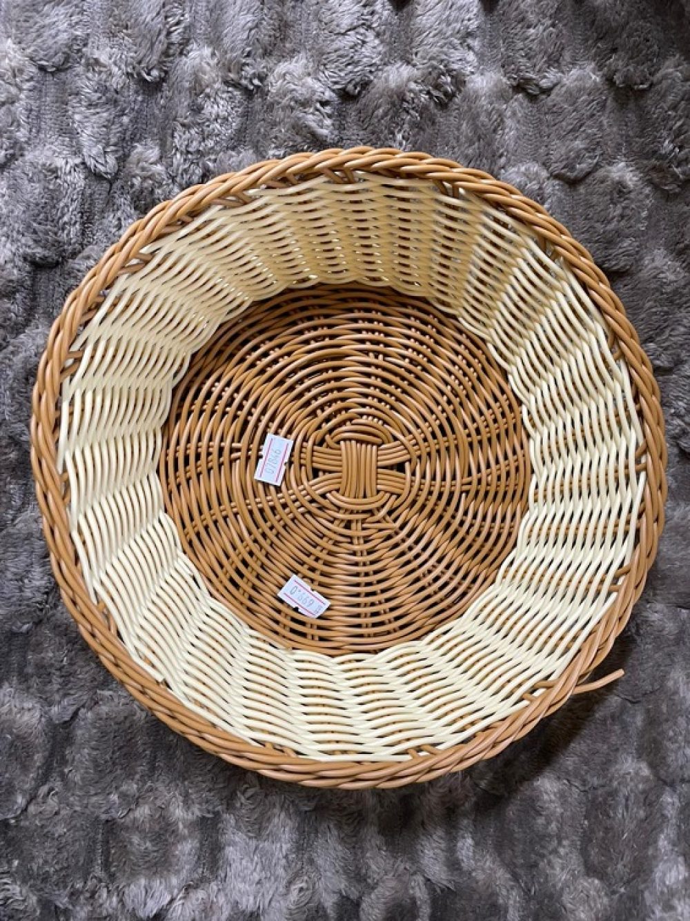 Bamboo Basket Round S