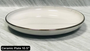 10.5 Inch Ceremic Plate photo 1