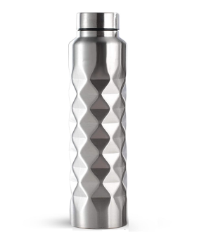 Diamond Design Steel WaterBottle - 750ml photo 1