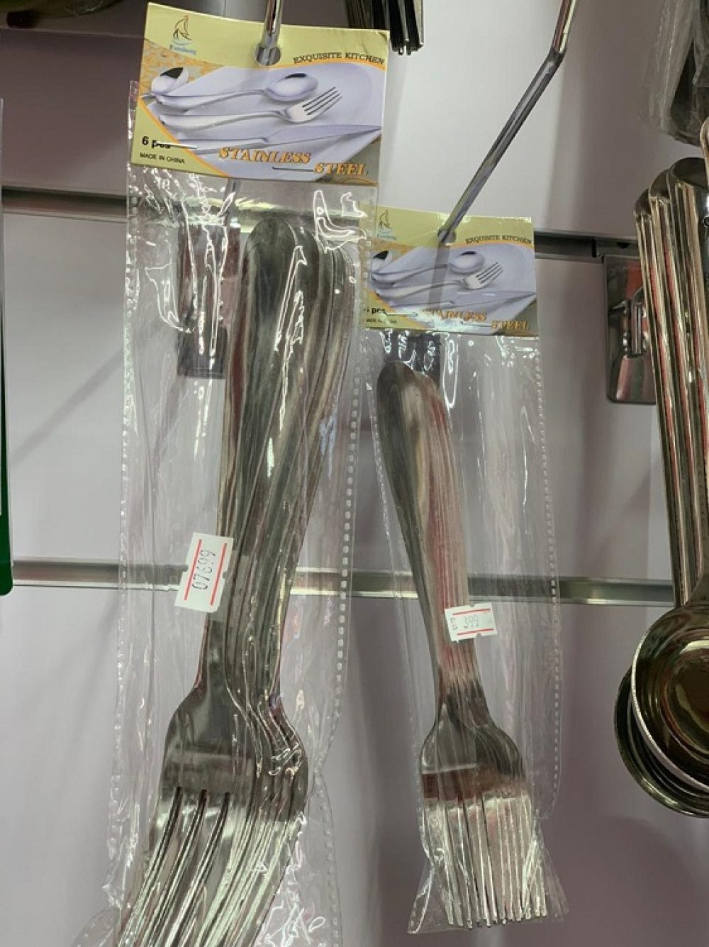 6 Pcs Exqusite Kitchen  Fork Spoon