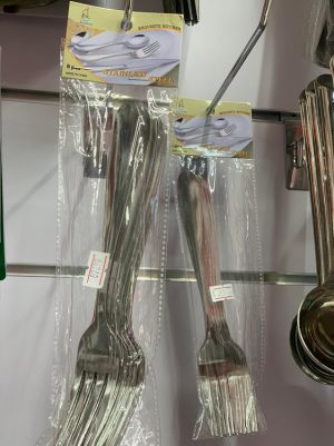 6 Pcs Exqusite Kitchen  Fork Spoon photo 1