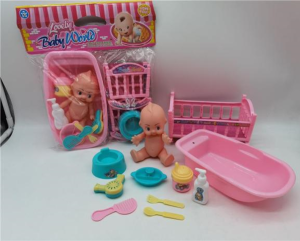Baby Doll Bathtub Accessories Set - Lovely World photo 1