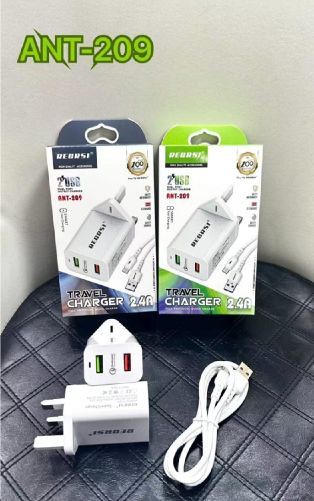 RECRSI ANT-209 Travel Charger
