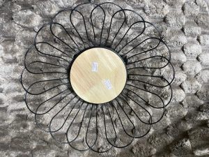 Fruite Basket Black Wood Round photo 1