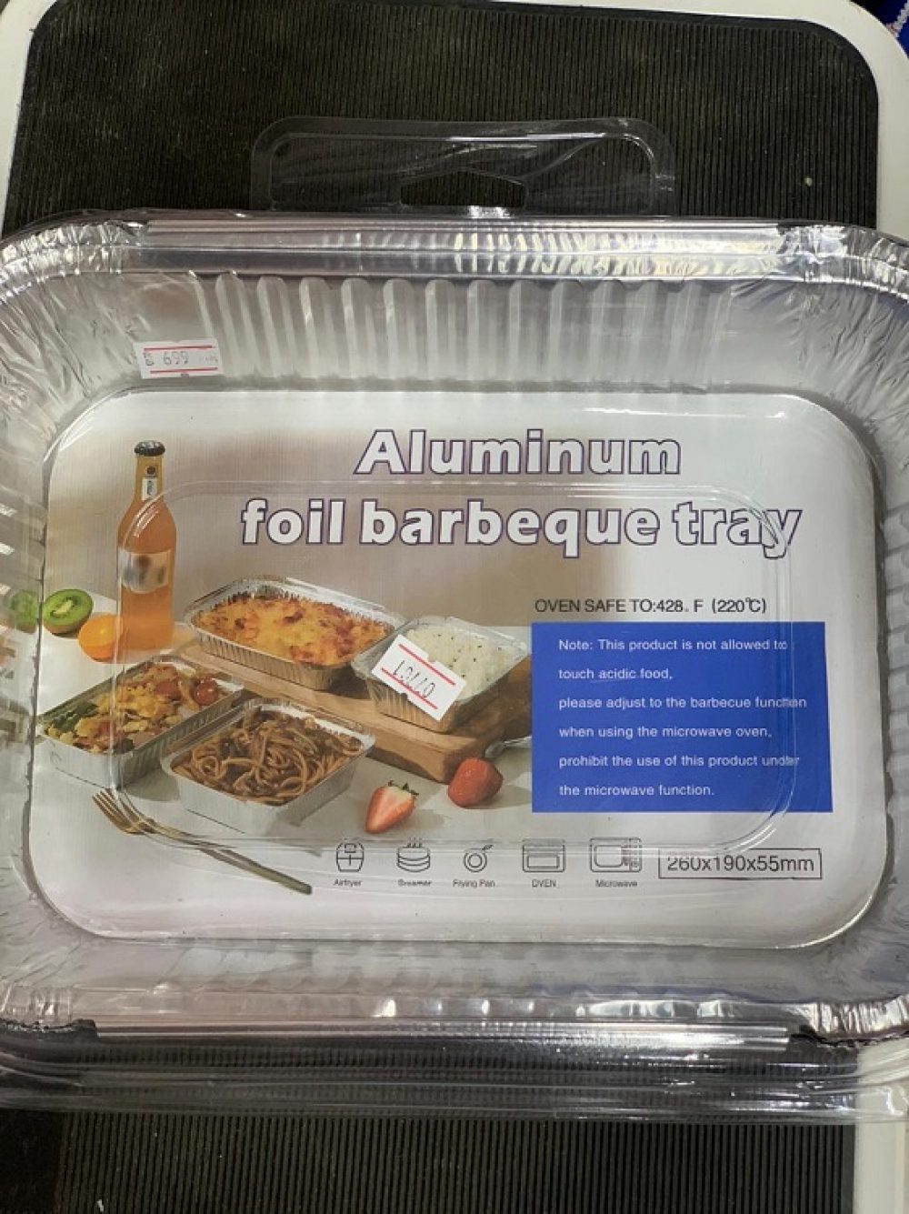 Rectangle Aluminium Foil Bowl