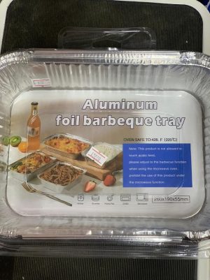Rectangle Aluminium Foil Bowl photo 1