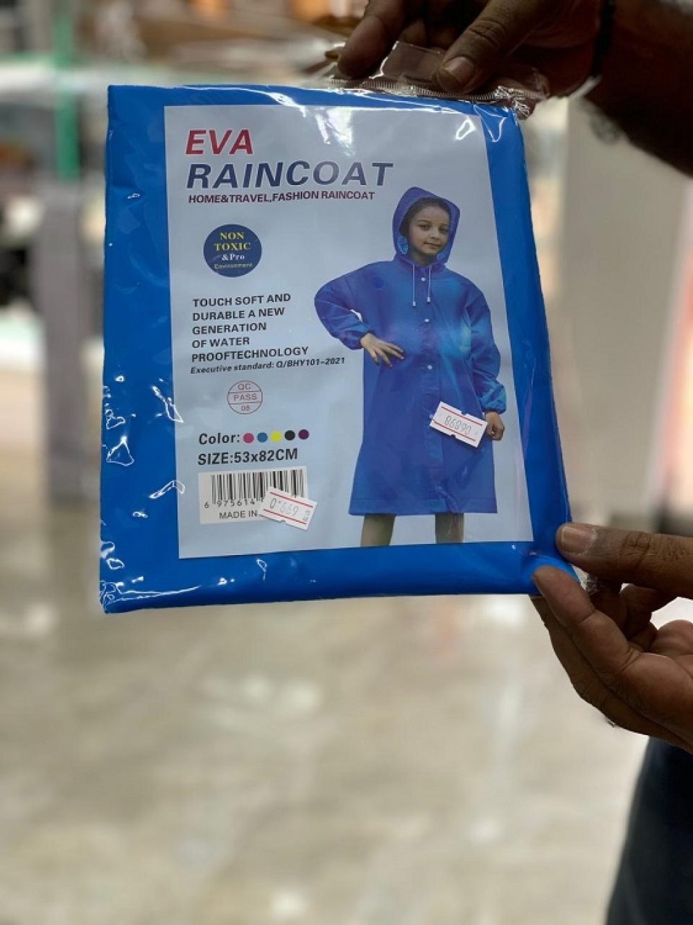 Kids Eva Rain Coat