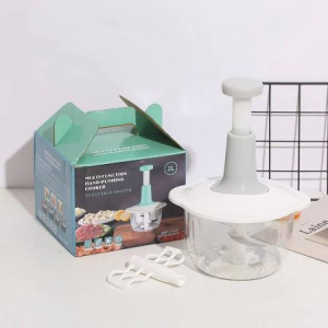 Manual Hand Press Chopper - 2L photo 1